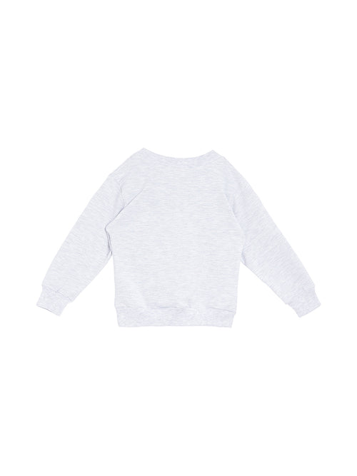 Camey Boys Grey Cotton Full Sleeve T-Shirt - Camey Shop