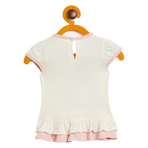 Girls Printed Cotton A-Line Dress/Frock - Camey Shop