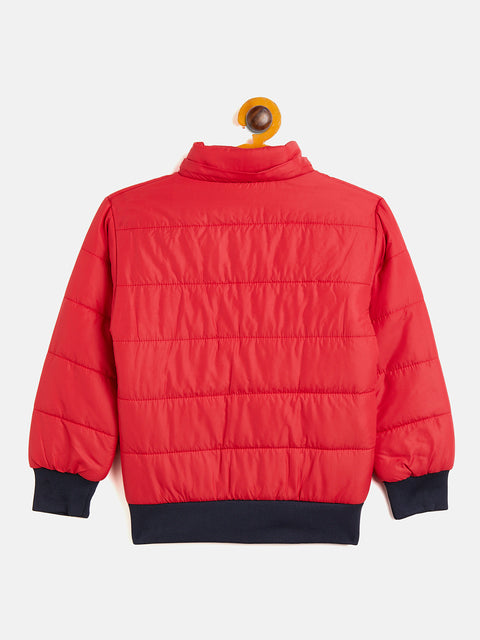 Kids Boys Regular Fit Hodded Bomber Jacket For Winter Wear - Camey Shop