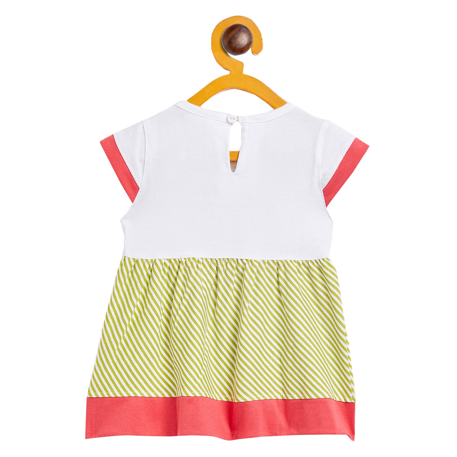 Girls Printed Cotton A-Line Dress/Frock - Camey Shop