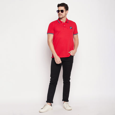 Camey Men's Solid Polo T-Shirt - Camey Shop