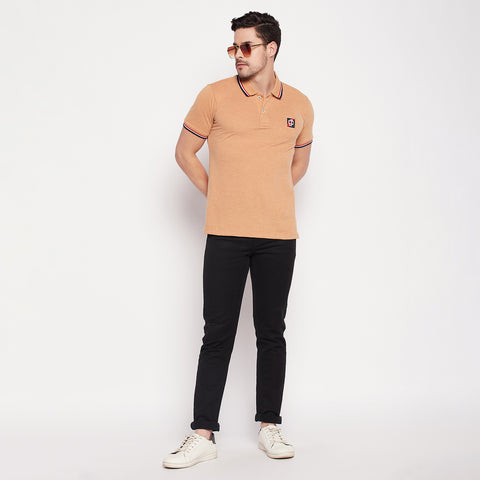 Camey Men's Solid Polo T-Shirt - Camey Shop
