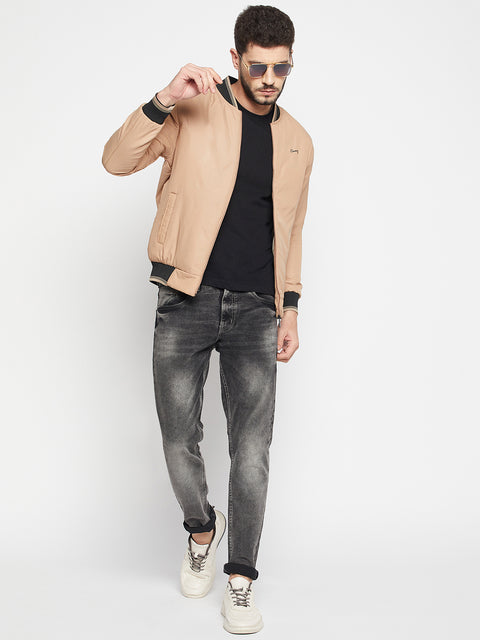 Camey Men's Regular Fit Bomber Jacket For Winter Wear - Camey Shop