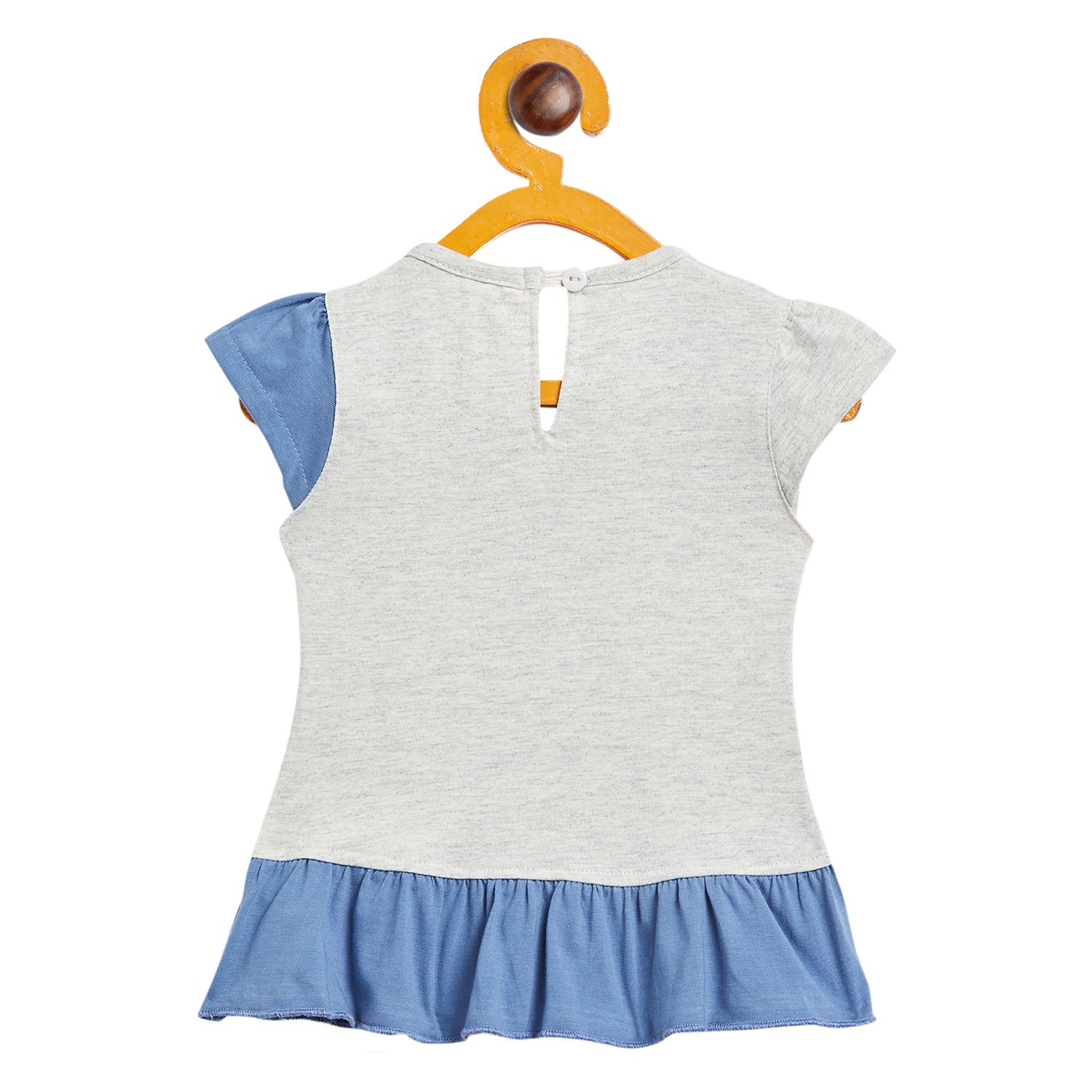 Girls Printed Cotton A-Line Dress/Frock - Camey Shop