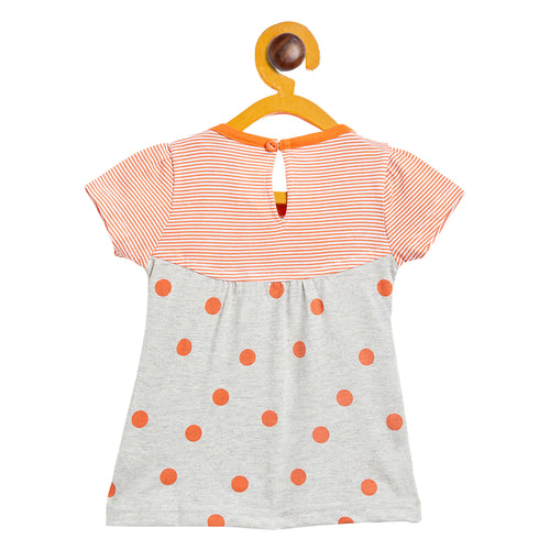 Camey Girls Printed Top With Skirt : Cotton Dress - Camey Shop
