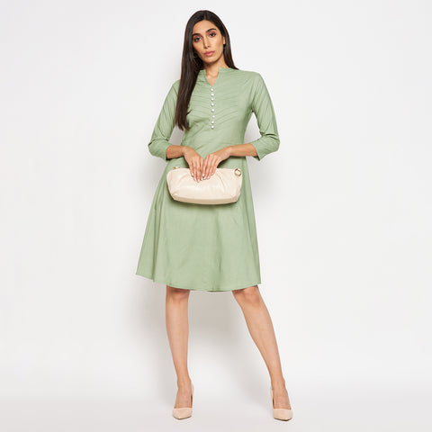Camey Women Striped Cotton Shirt Mini Dress - Camey Shop