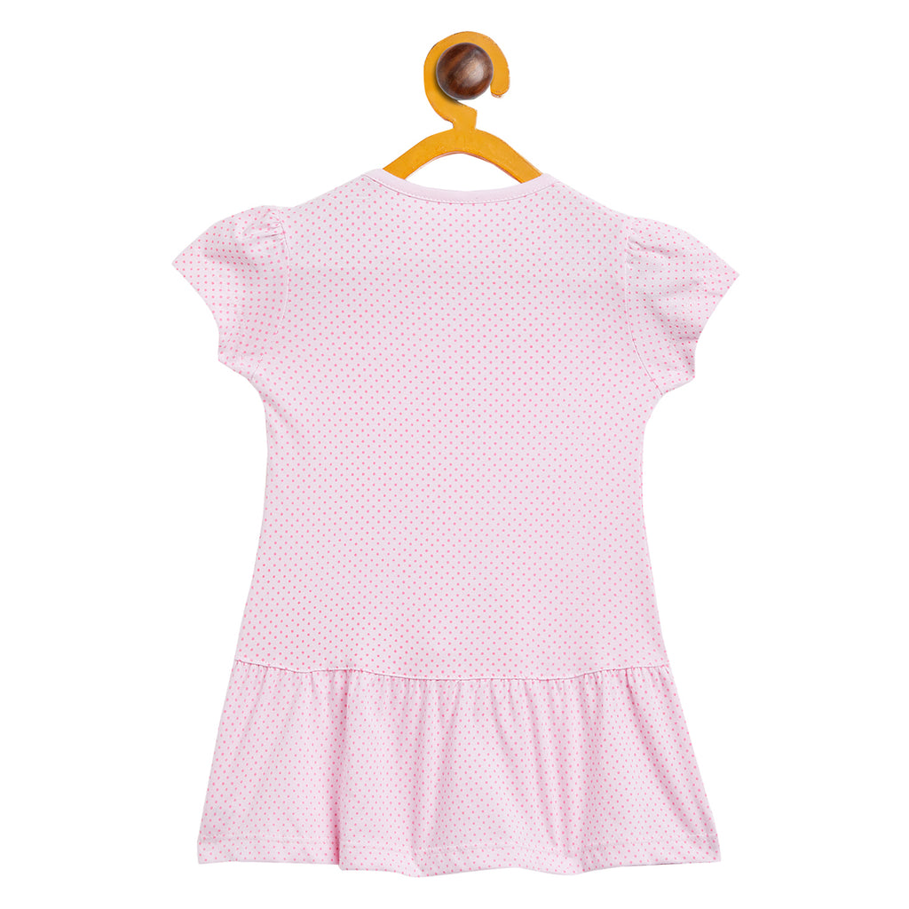 Girls Printed Cotton A-Line Dress/Frock - Camey Shop