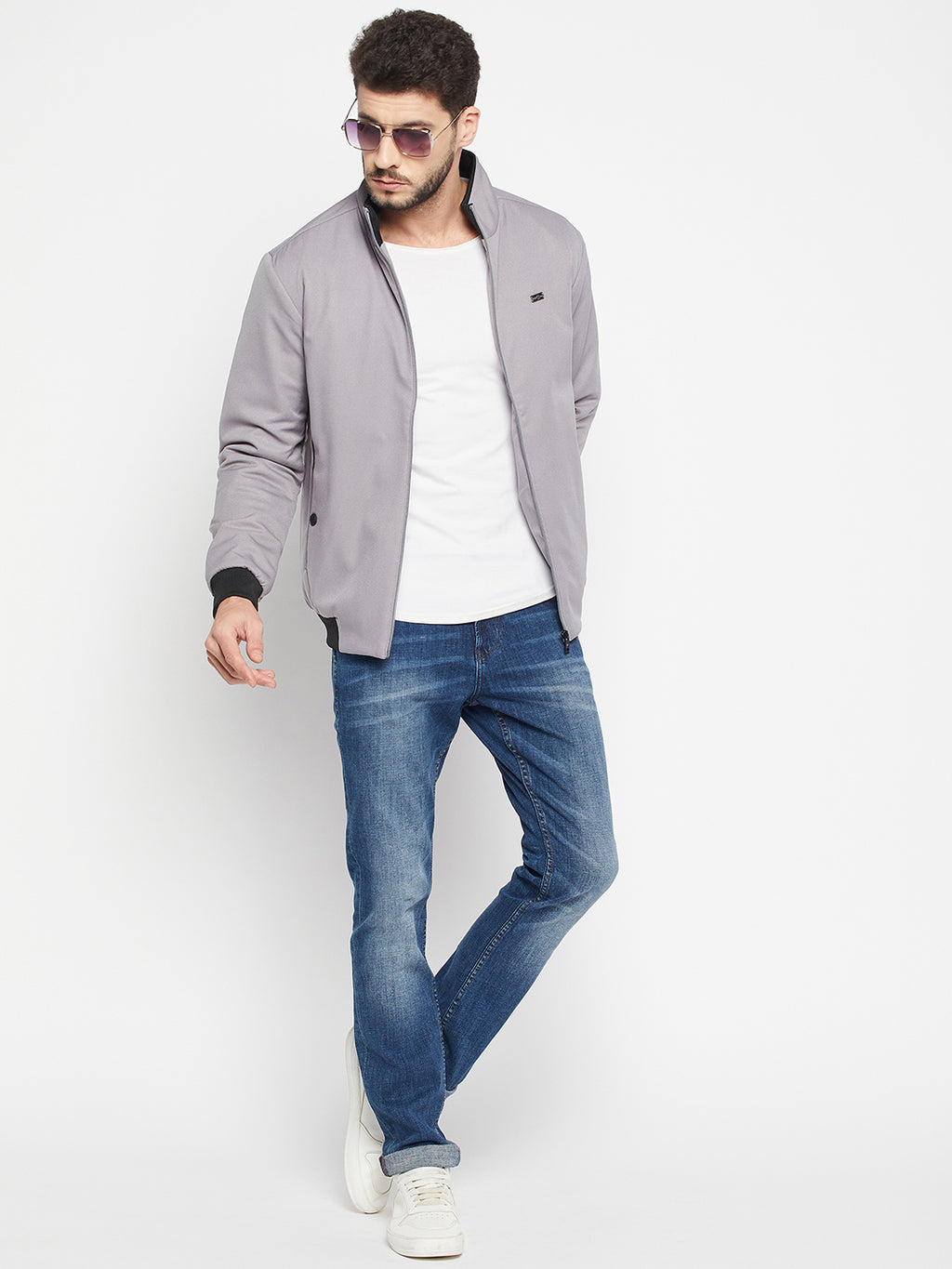 Camey Men's Regular Fit Bomber Jacket For Winter Wear - Camey Shop