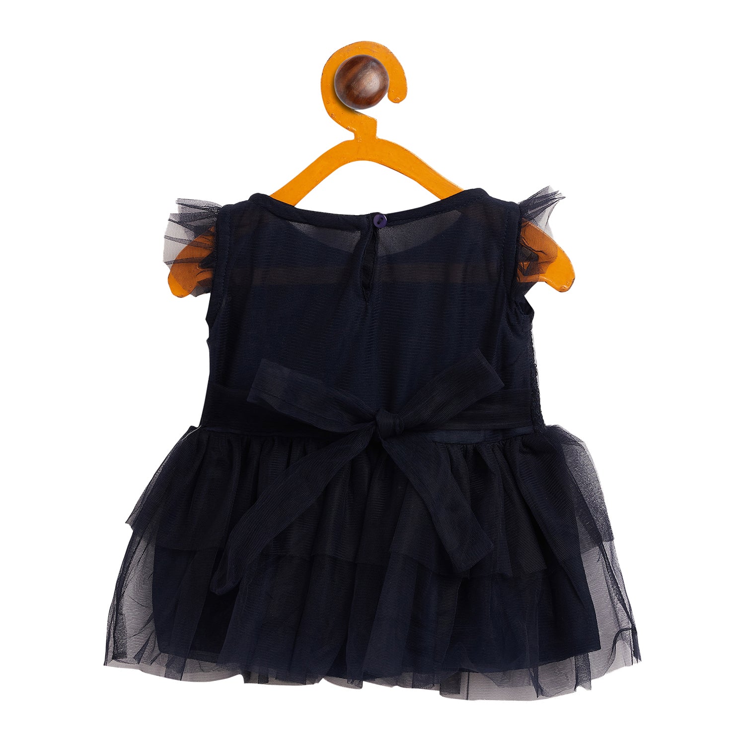 Navy Sequin Party Frock