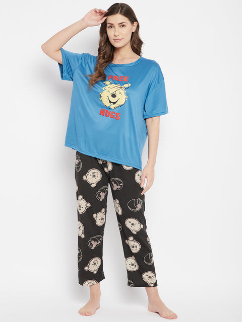 Print Me Pretty 3 Piece Set-Top, Pyjama & Shorts - Camey Shop