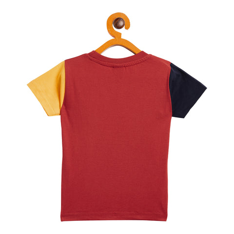 Boy's Red Half Sleeve T-Shirt - Camey Shop