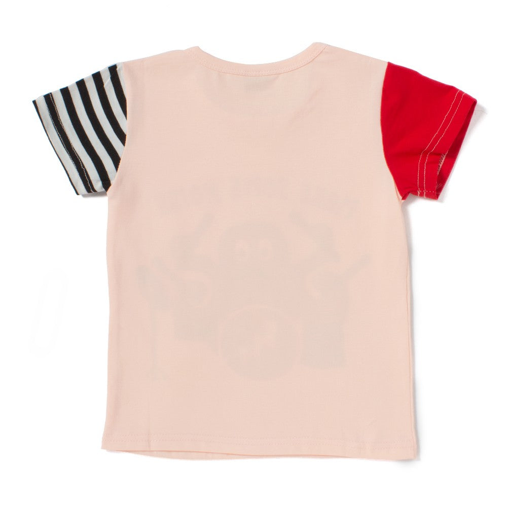 Camey Half Sleeve Drums Printed Tshirt - Camey Shop