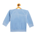 Boy's & Girls Blue Valvet Full Sleeves Sweatshirt - Camey Shop