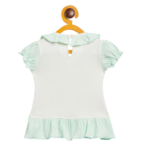 Girls Printed Cotton A-Line Dress/Frock - Camey Shop