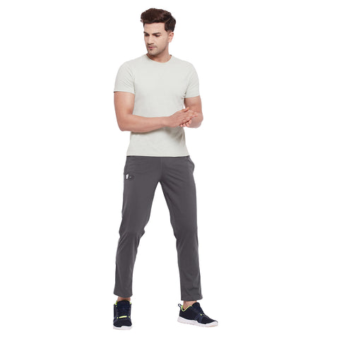 Men Cotton Dark Grey Casual Pajamas with Side Pocket |Sports,Gym, Workout Pant - Camey Shop