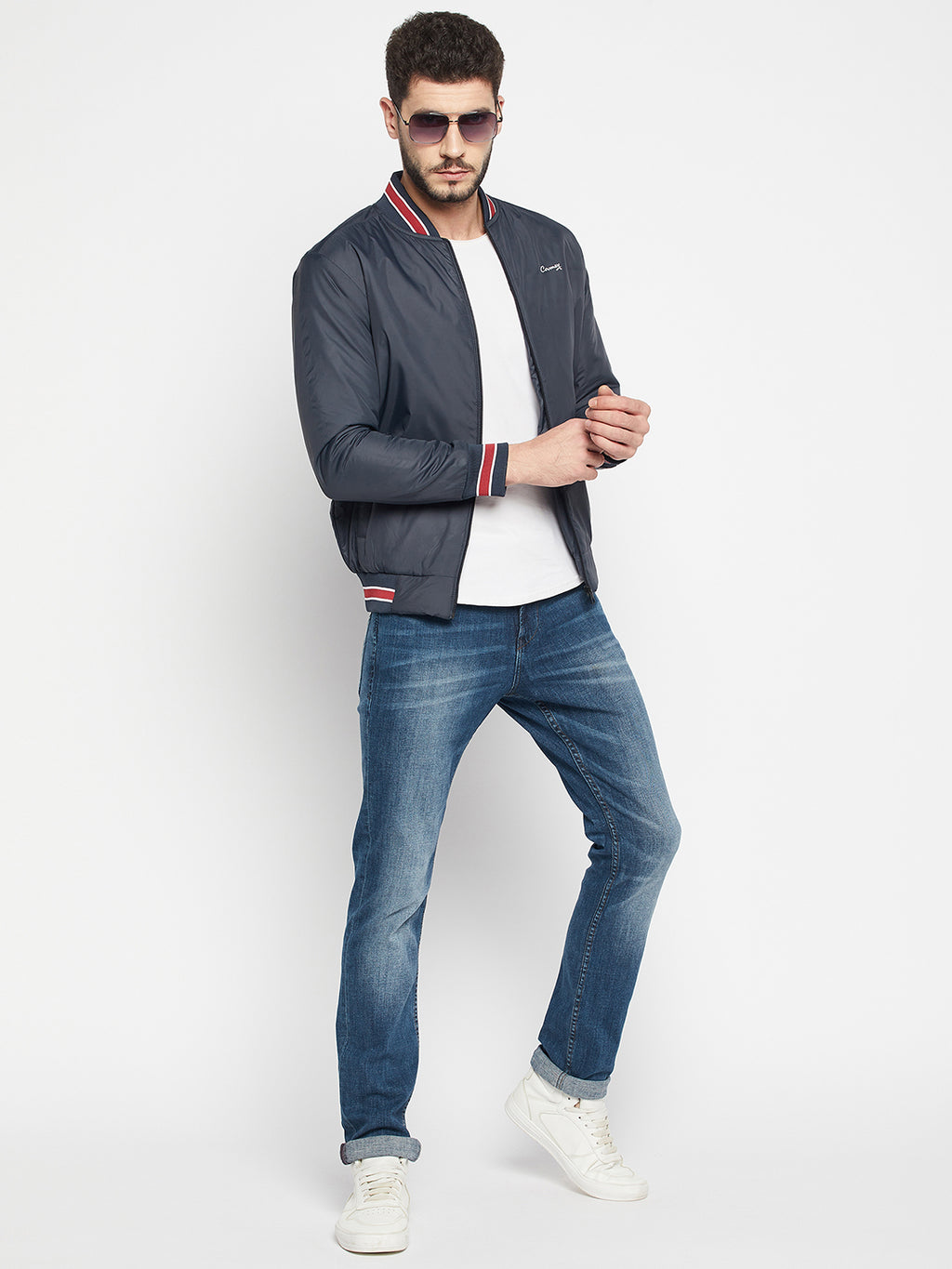 Camey Men's Regular Fit Bomber Jacket For Winter Wear |Full Sleeve - Camey Shop
