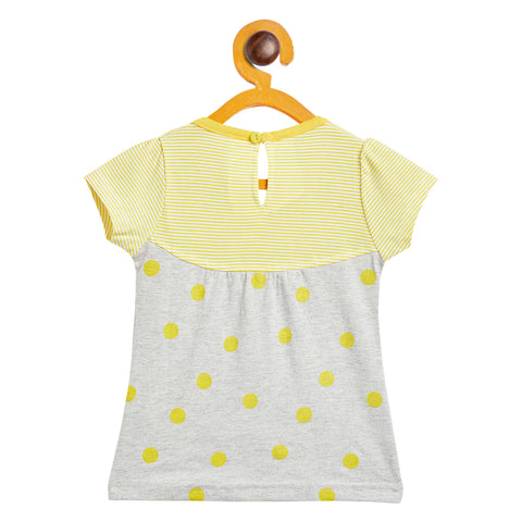 Camey Girls Printed Top With Skirt : Cotton Dress - Camey Shop