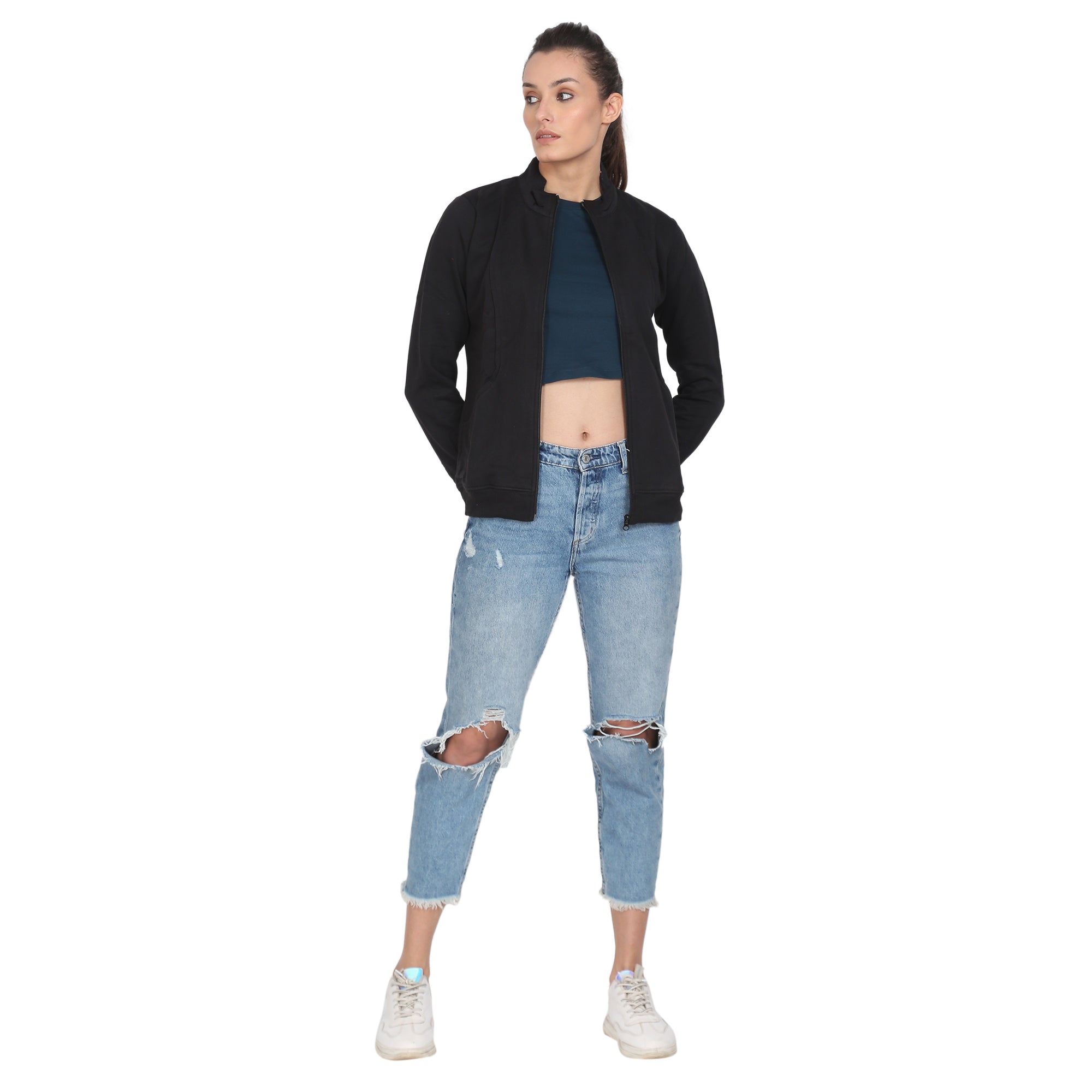 Camey Sweatshirt Zipper for Women - Camey Shop