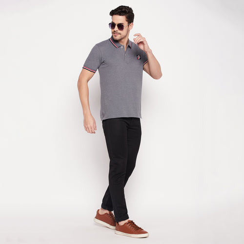Camey Men's Solid Polo T-Shirt - Camey Shop