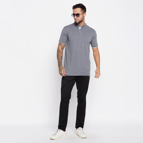 Camey Men's henley Neck T-Shirt - Camey Shop