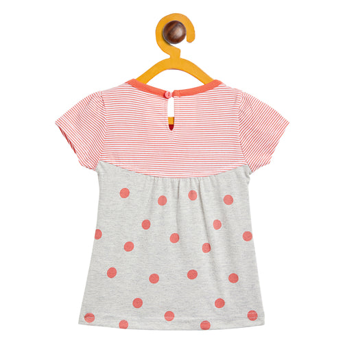 Camey Girls Printed Top With Skirt : Cotton Dress - Camey Shop