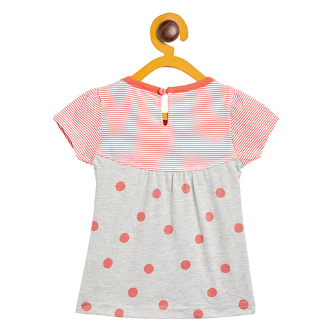 Camey Girls Printed Top With Skirt : Cotton Dress - Camey Shop