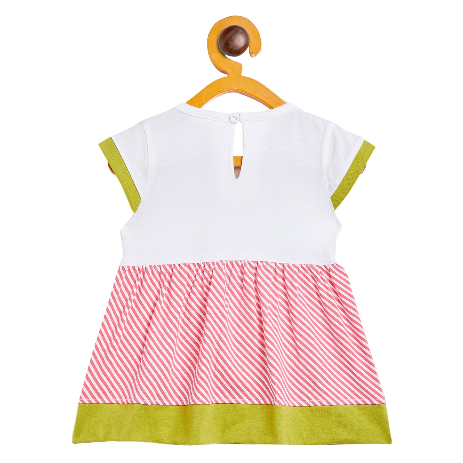 Girls Printed Cotton A-Line Dress/Frock - Camey Shop