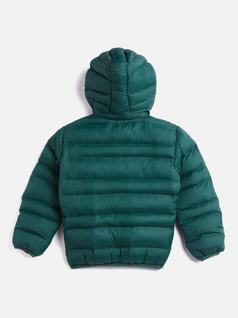 Camey Kids Boys Regular Fit Hodded Bomber Jacket For Winter Wear - Camey Shop
