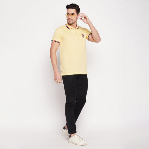 Camey Men's Solid Polo T-Shirt - Camey Shop