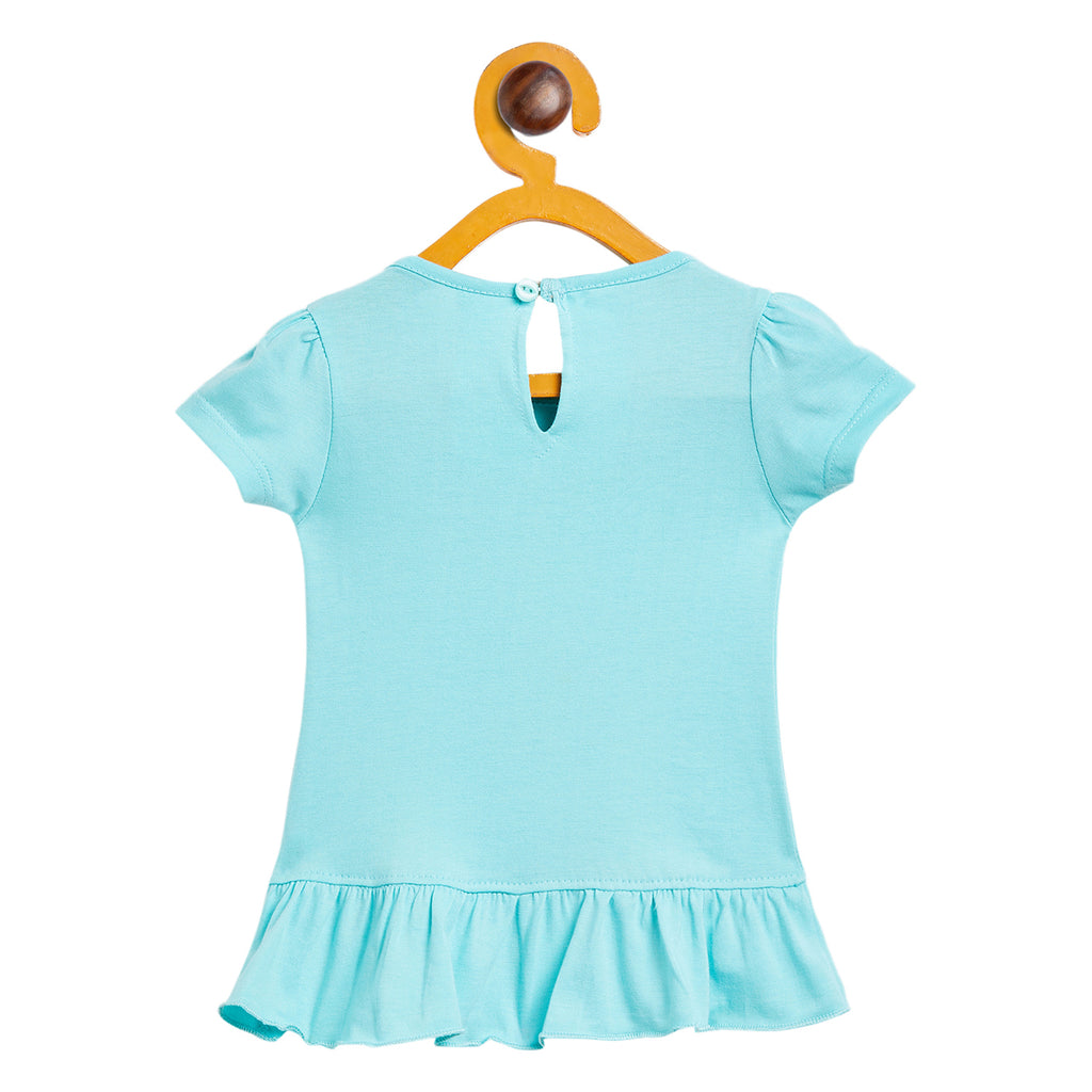Girls Printed Cotton A-Line Dress/Frock - Camey Shop