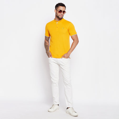 Camey Men's henley Neck T-Shirt - Camey Shop