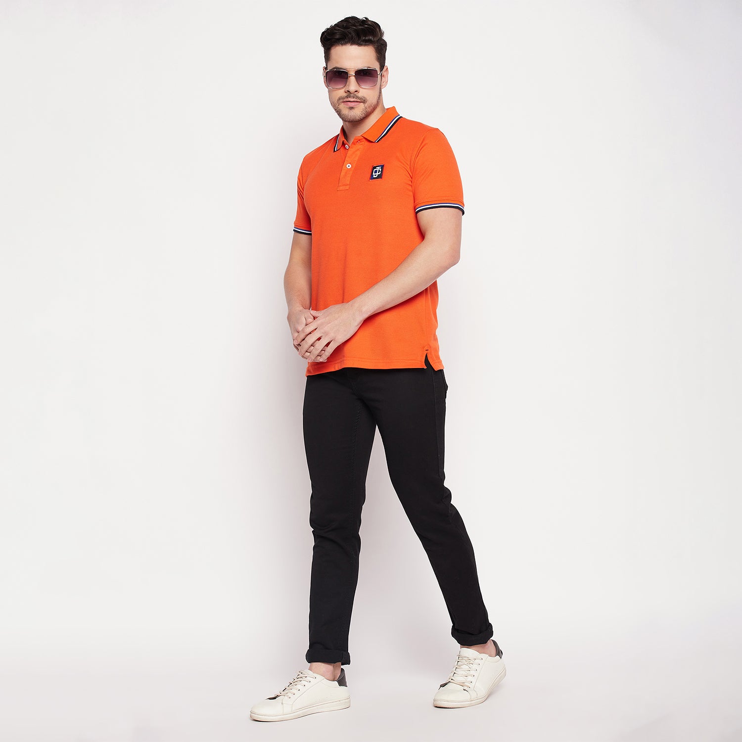 Camey Men's Solid Polo T-Shirt - Camey Shop