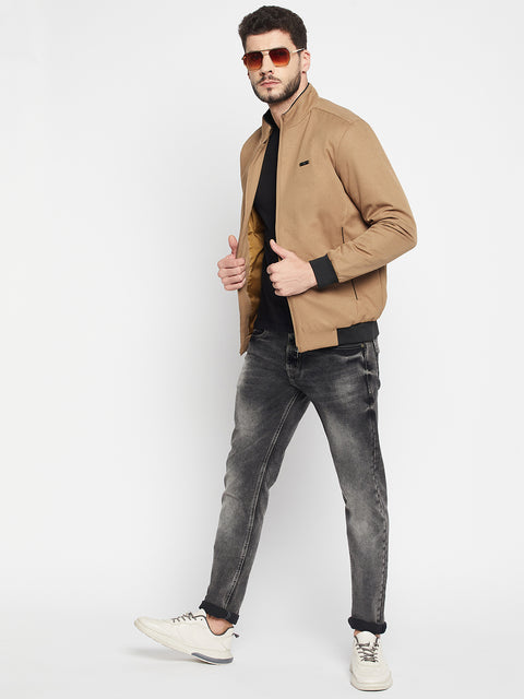 Camey Men's Regular Fit Bomber Jacket For Winter Wear - Camey Shop