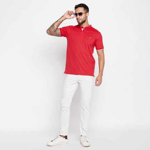 Camey Men's henley Neck T-Shirt - Camey Shop