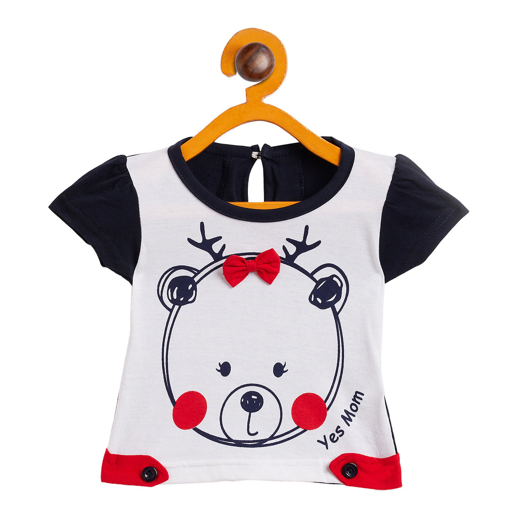 Camey Girls Printed Top With Skirt : Cotton Dress - Camey Shop