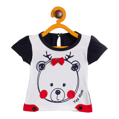 Camey Girls Printed Top With Skirt : Cotton Dress - Camey Shop