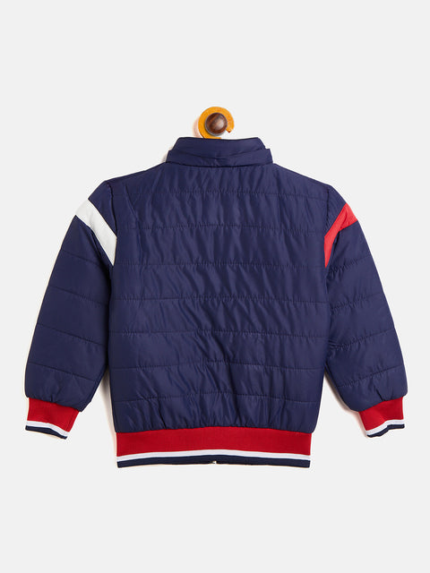 Kids Boys Regular Fit Hodded Bomber Jacket For Winter Wear - Camey Shop