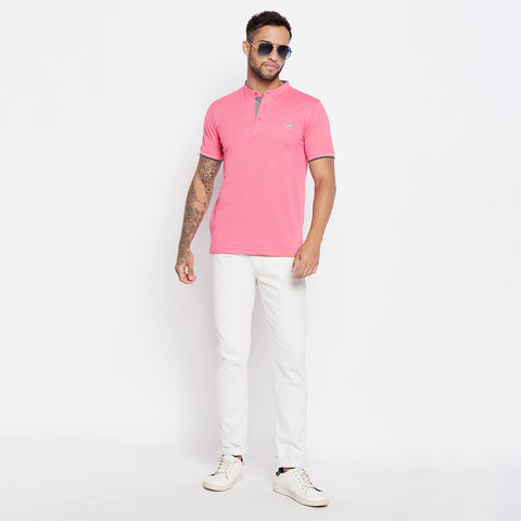 Camey Men's henley Neck T-Shirt - Camey Shop