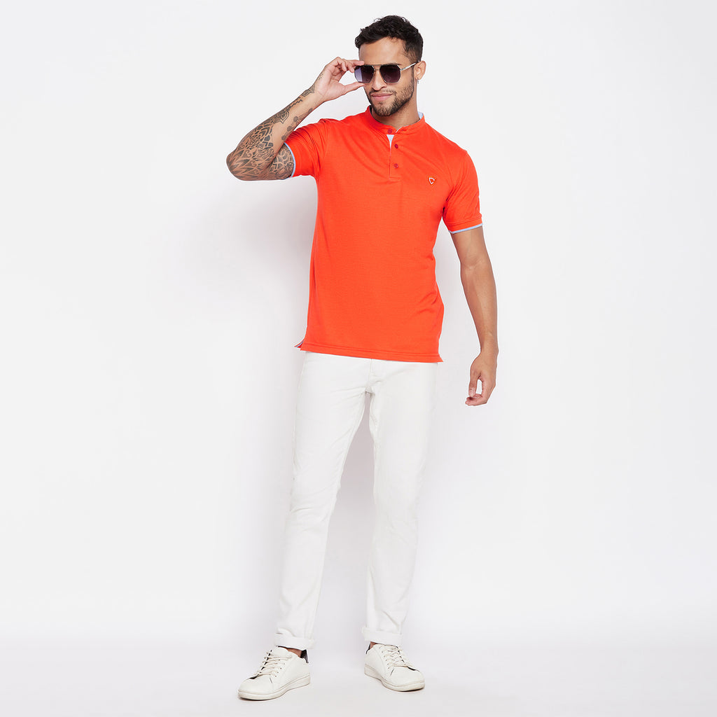 Camey Men's henley Neck T-Shirt - Camey Shop