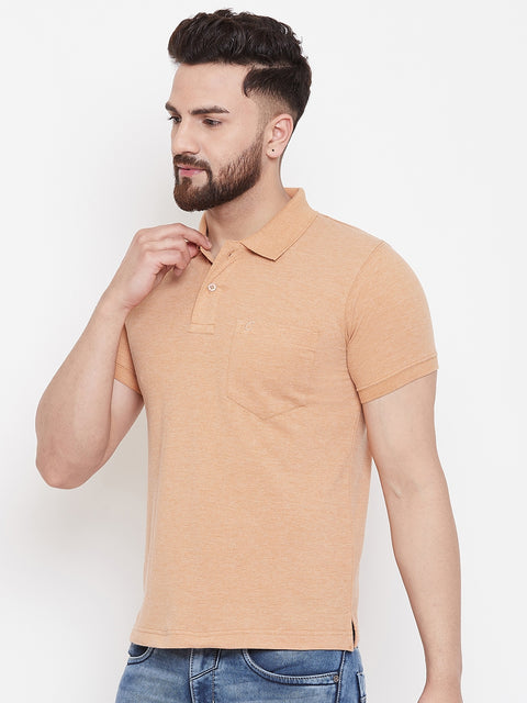 Camey Men's Cotton Matte Polo Collar T-Shirt - Camey Shop