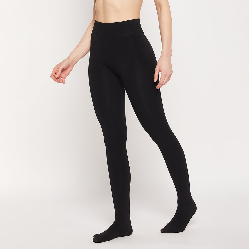 Camey Women Warm Thick Fur Lined Fleece Winter Thermal Soft Legging Tights Stocking - Slim Fit - Camey Shop