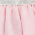 Fancy Pink with silver glitter foil Skirt with silver lurex elasticated waistband