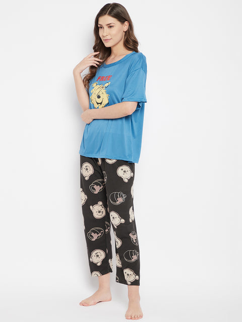 Print Me Pretty 3 Piece Set-Top, Pyjama & Shorts - Camey Shop