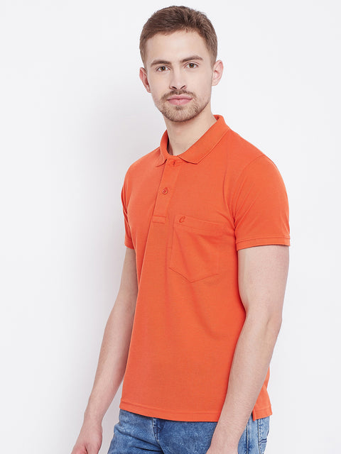 Camey Men's Cotton Matte Polo Collar T-Shirt - Camey Shop