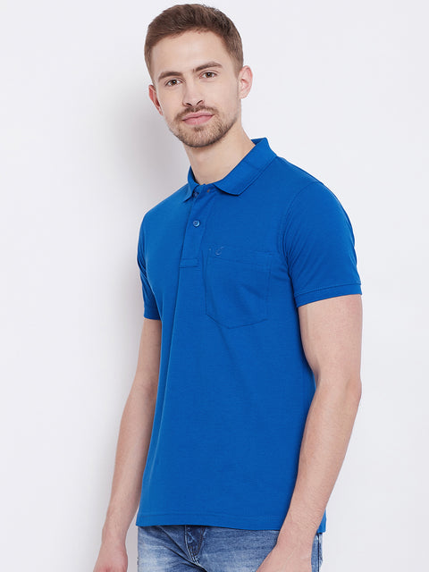 Camey Men's Cotton Matte Polo Collar T-Shirt - Camey Shop