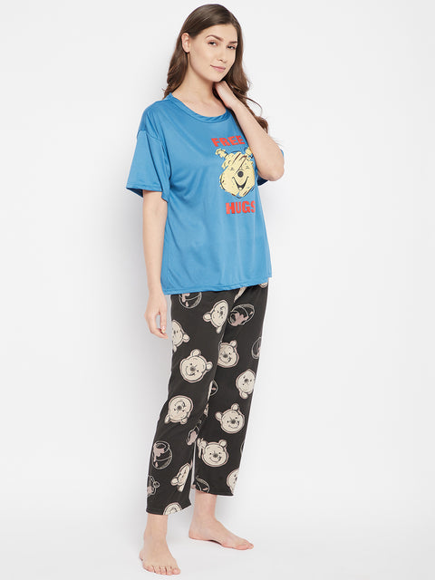 Print Me Pretty 3 Piece Set-Top, Pyjama & Shorts - Camey Shop