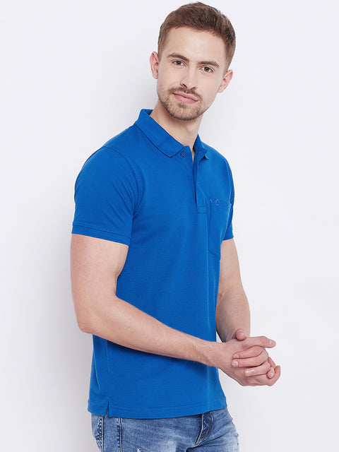 Camey Men's Cotton Matte Polo Collar T-Shirt - Camey Shop