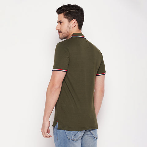 Camey Men's Solid Polo T-Shirt - Camey Shop