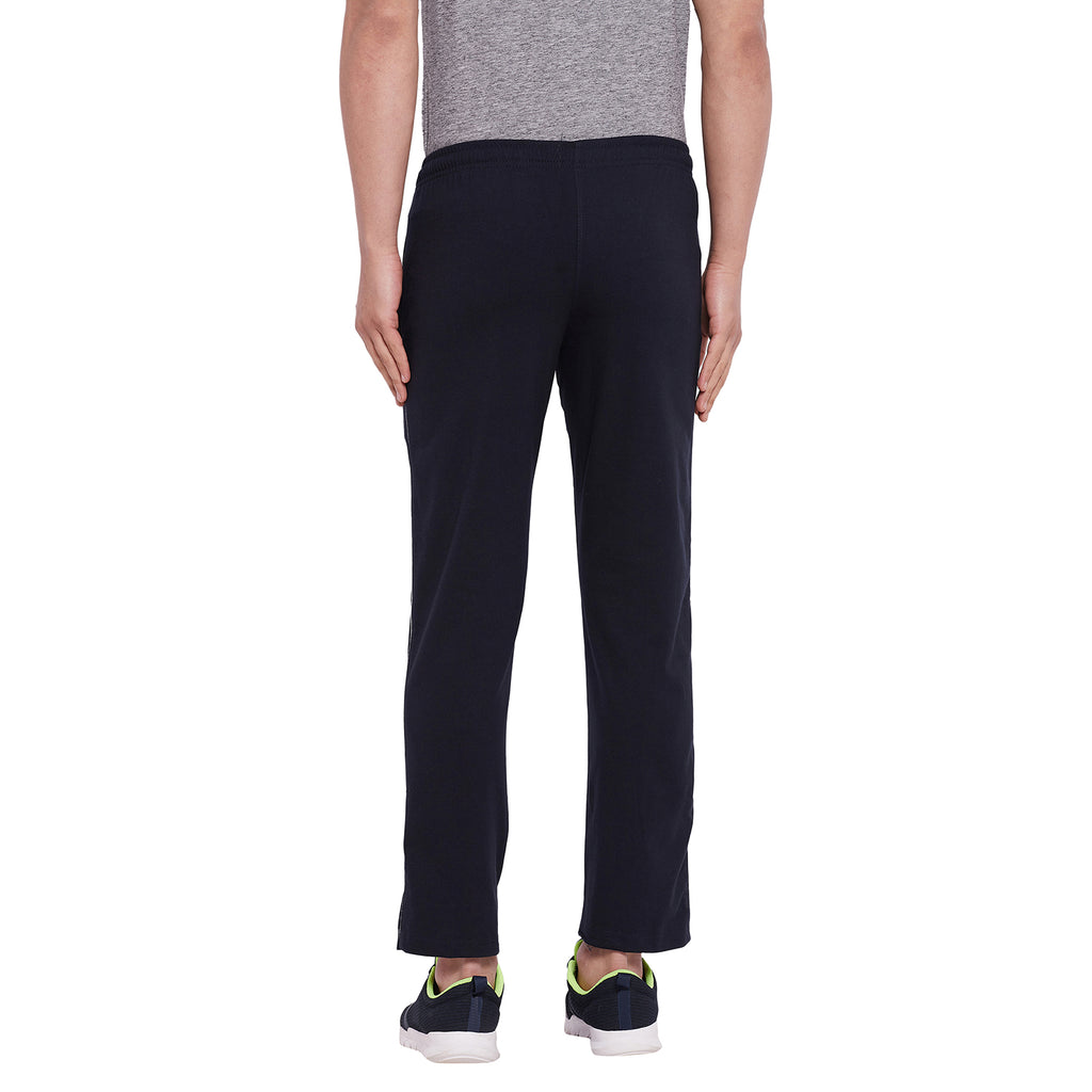 Men Cotton Navy Casual Pajamas with Side Pocket |Sports,Gym, Workout Pant - Camey Shop