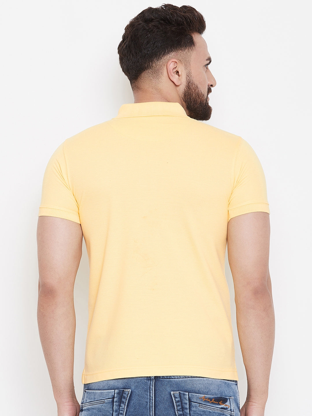 Camey Men's Cotton Matte Polo Collar T-Shirt - Camey Shop